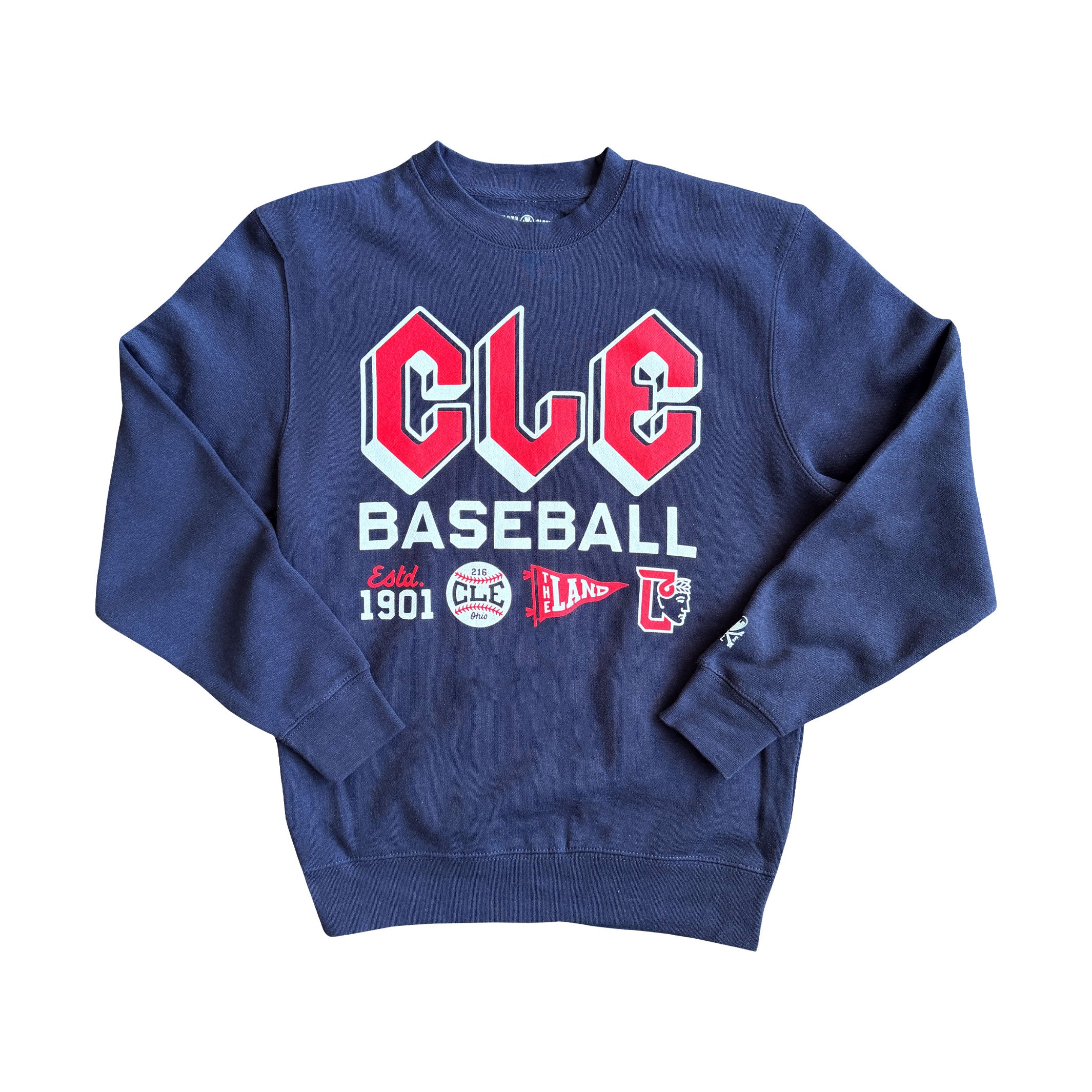 CLE – Cleveland Baseball Icons – Unisex Crewneck Sweatshirt