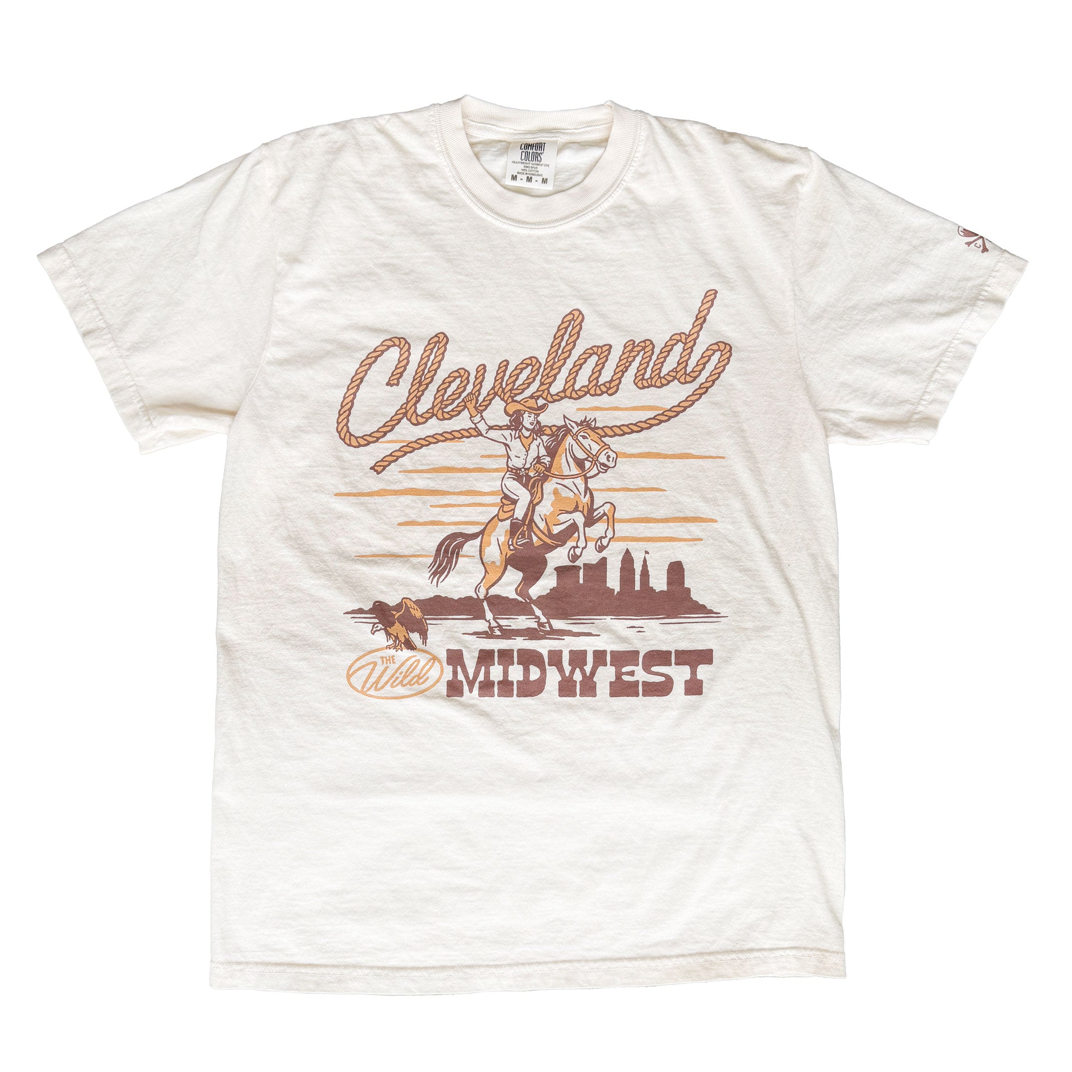 Cleveland Wild Midwest Cowgirl – Unisex Crew T-Shirt