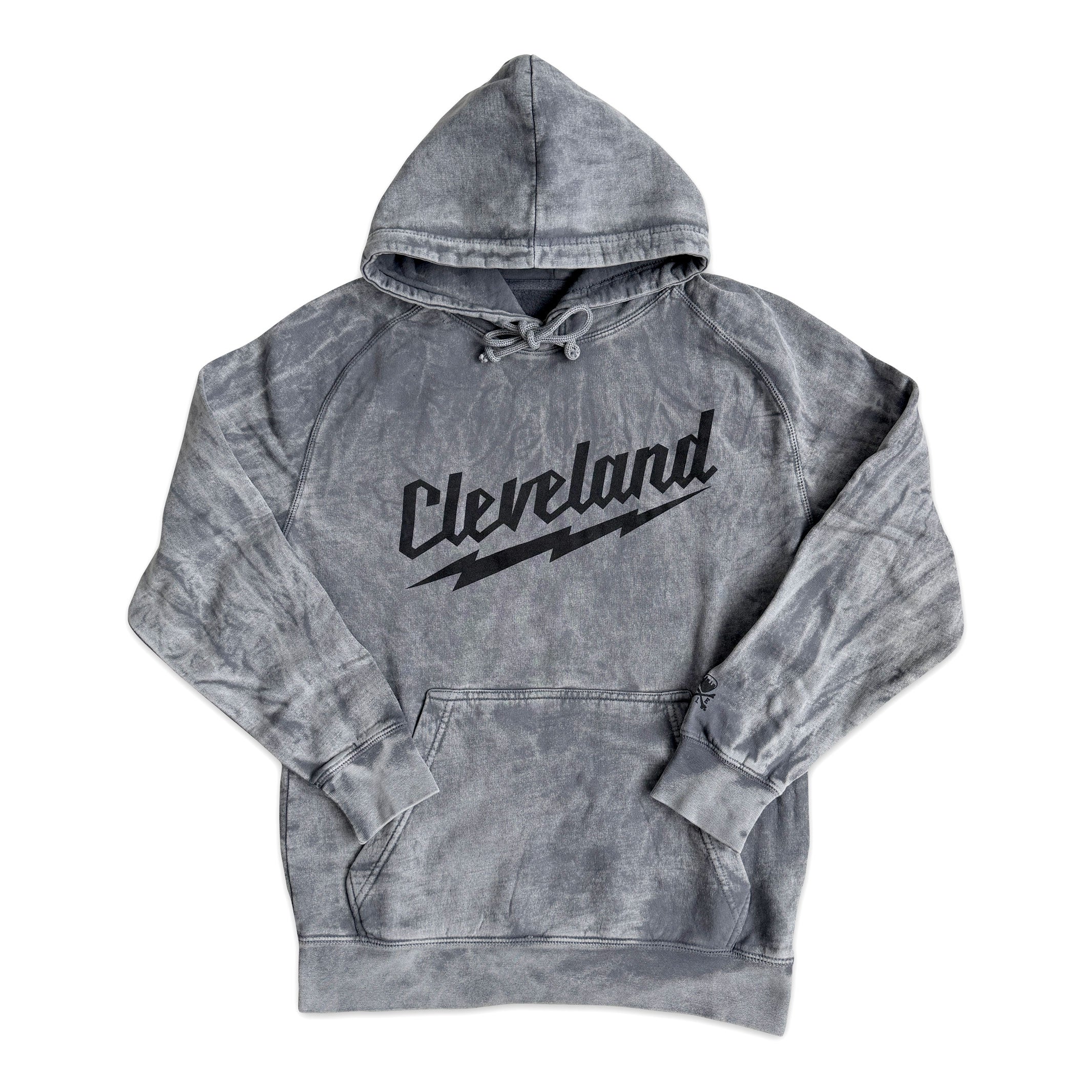 Cleveland Rock Script Lightning Bolt – Unisex Pullover Hoodie