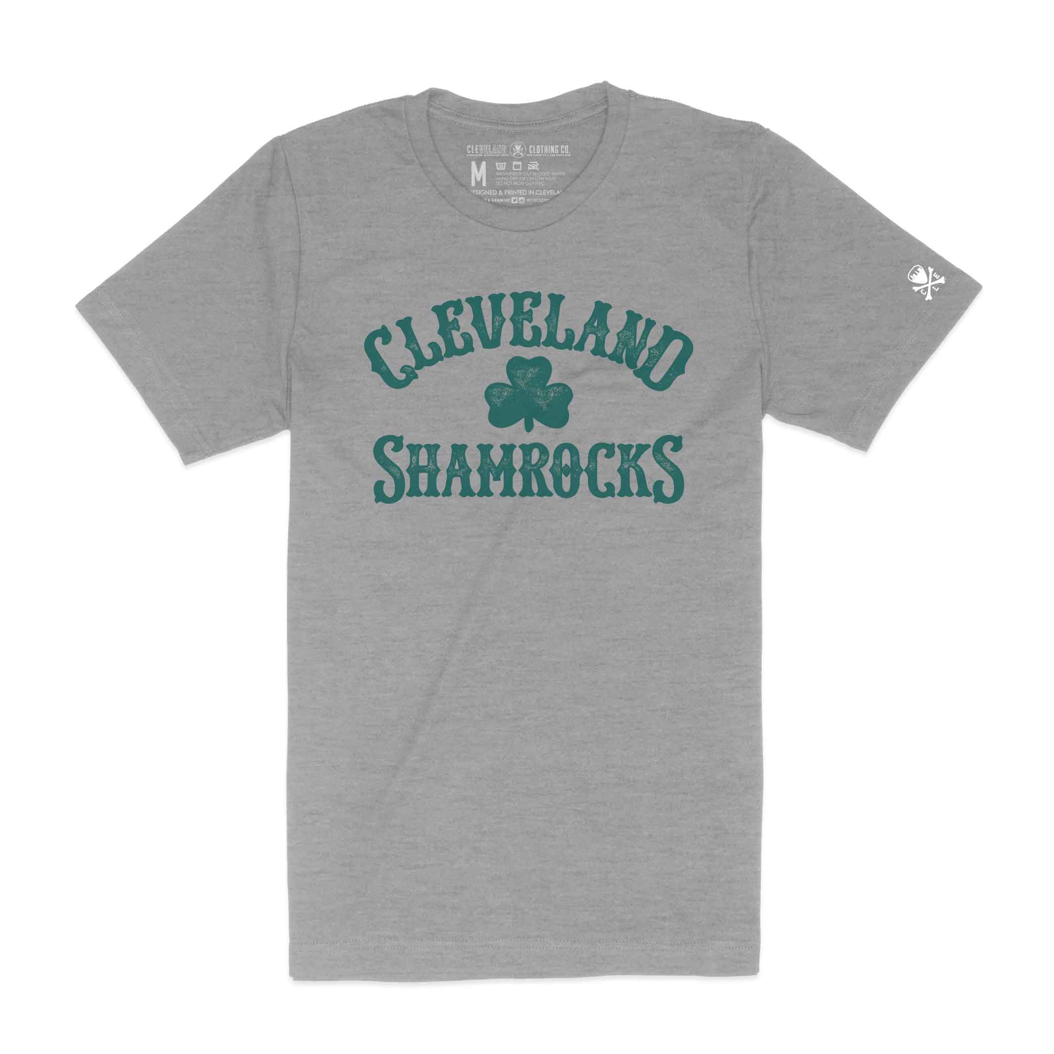 Cleveland Shamrocks St. Patrick’s Day – Mens/Unisex T-Shirt – (ONLINE ONLY)