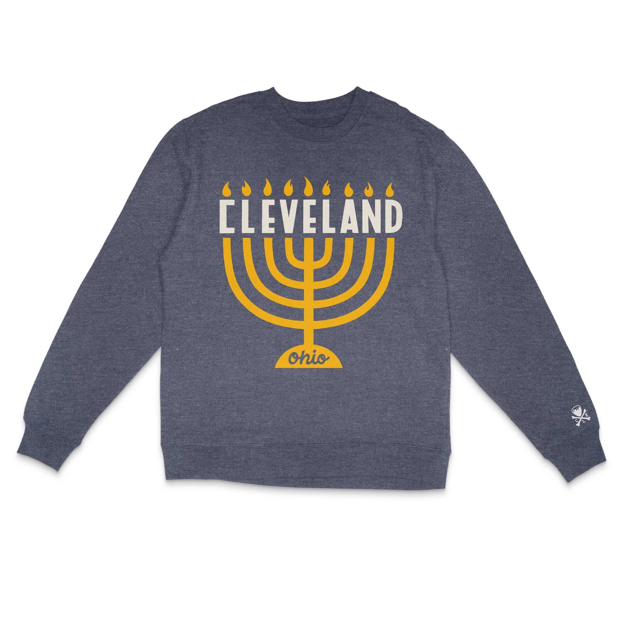 Cleveland Menorah – Unisex Crewneck Sweatshirt
