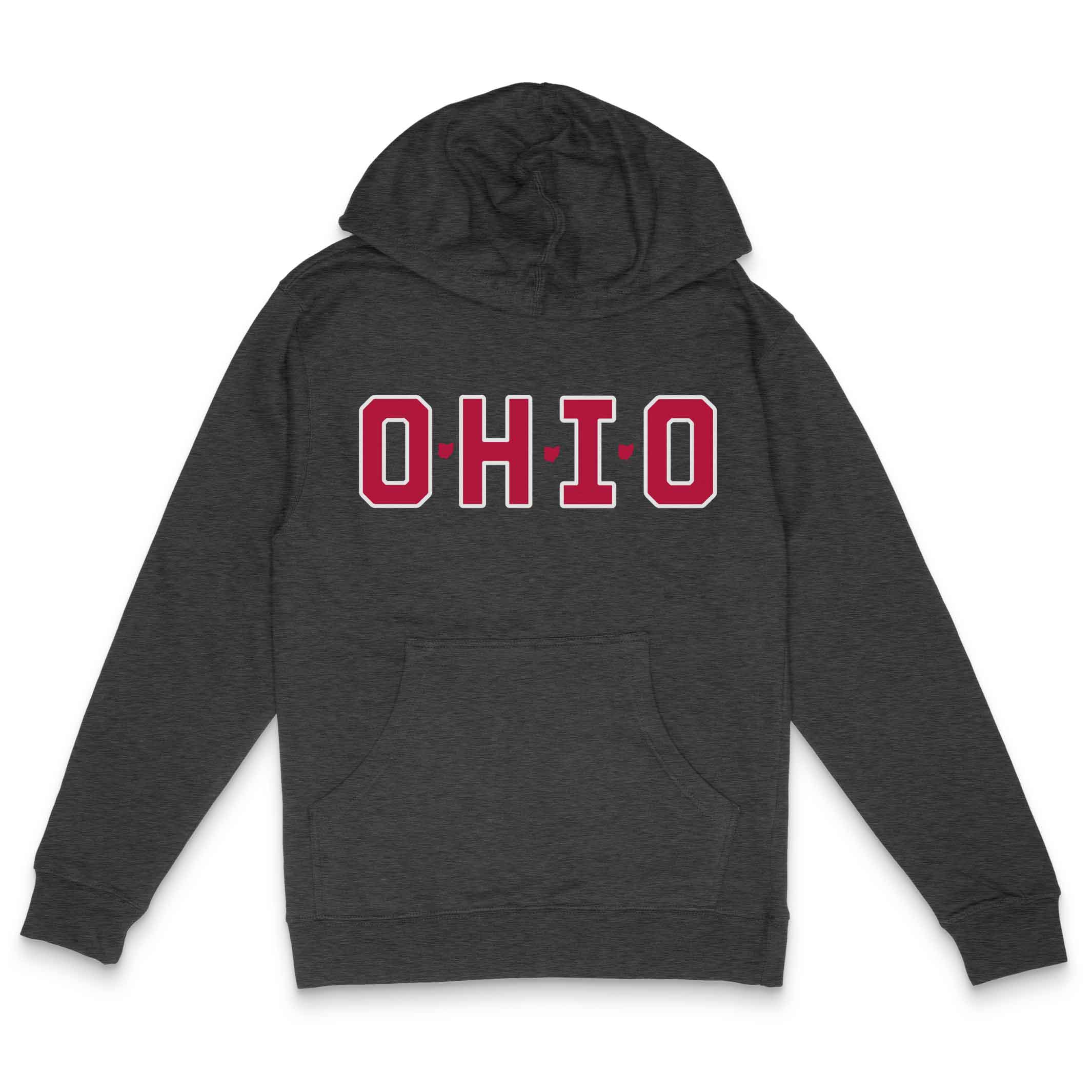 O-H-I-O Block Ohio – Unisex Pullover Hoodie