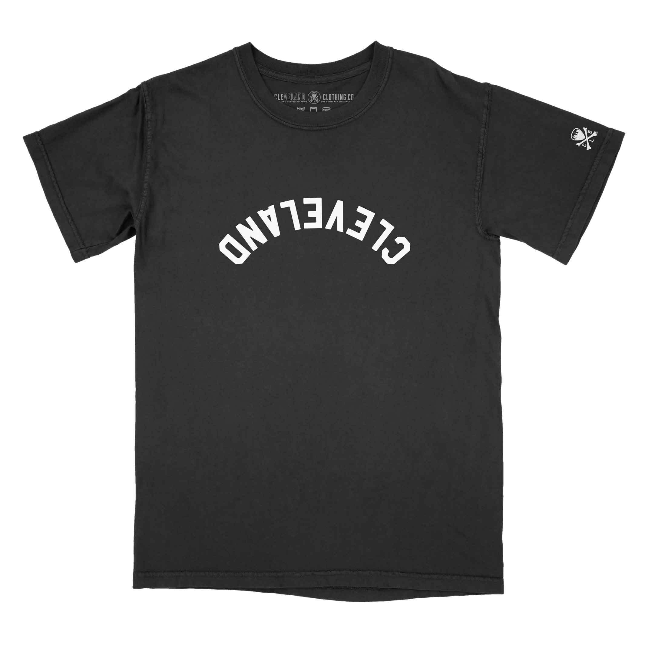 Cleveland Upside Down Arch – Mens/Unisex Crew T-shirt
